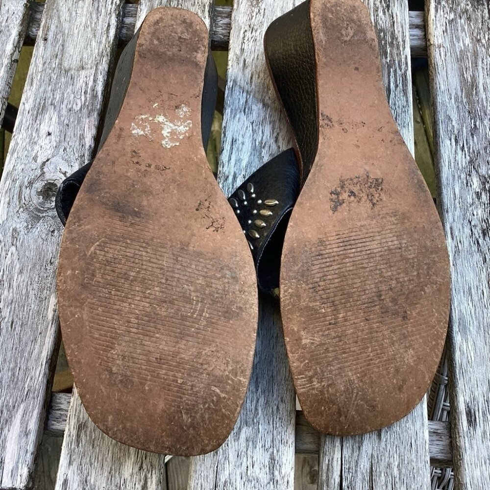 Yellow Box Mimosa Slip On Sandals Size 7.5 - Picture 5 of 5